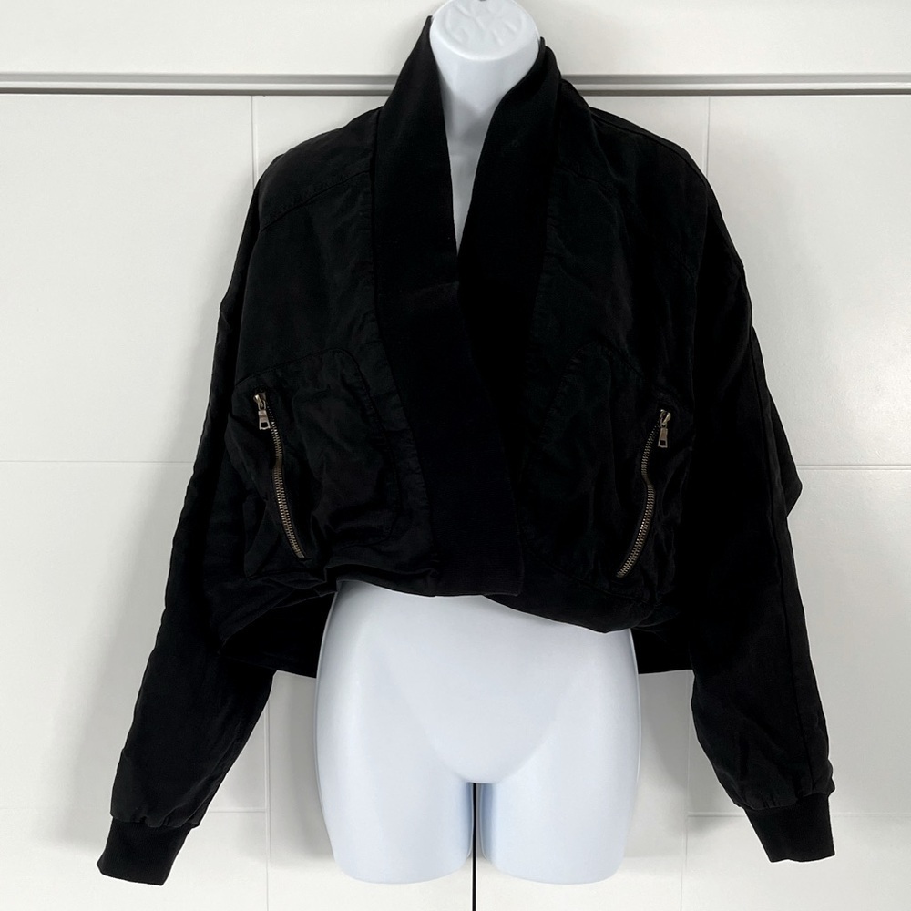 Young Fabulous & Broke/ Fara black reversible, utility cropped/ Size US S - Picture 4 of 17